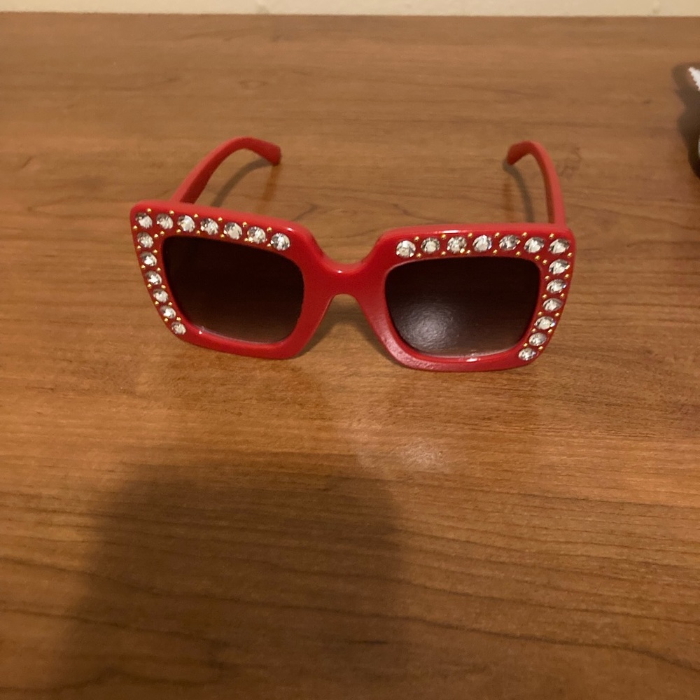 Womens bling out sunglasses